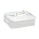 thumbnail image 4 of Recipiente para albóndigas, caja para conservar alimentos, multiusos para fiestas, barbacoas y fideos. Blanco 2 capas, 4 of 9
