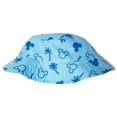 thumbnail image 3 of Disney Mickey Mouse Baby Boys' Swimwear One Piece Sunsuit and Hat Set Light Blue, 3 of 6