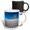 Multicolor, variant on 3drose, Stark Landscape, White Sands National Monument, New Mexico, 11oz Two-tone Red Mug