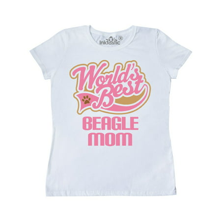 Worlds Best Beagle Mom Women's T-Shirt (Best Built Woman In The World)