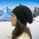 thumbnail image 5 of Hot6sl Ofertas de La Semana Gorro de Lana para Mujer, Gorro de Invierno Cálido de Punto de Gran Tamaño para Mujer, Grueso para Clima Frío, 5 of 5