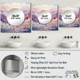 thumbnail image 4 of Designart "Views of the Majestic Mountains I" Mountains Square Mirror For Wall Decor - Large Multicolor Square Printed Wall Mirror Art - Square Traditional Mirror - Wall Mounted Square Large Mirror, 4 of 5