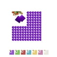 thumbnail image 3 of 100pcs Square Aluminum Foil Wrappers Colorful Package for Sweets Candy Chocolate Lollipops, 3 of 9