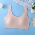 thumbnail image 2 of Levmjia Women Comfort Bras Lightweight Solid Color Lightweight Breathable Wireless No Underwire Everyday Wear Removable Pads, 2 of 3