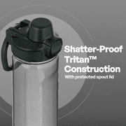 TAL 20oz Tritan Ranger Lock Water Bottle, Black