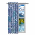 thumbnail image 2 of Mkhert Wolf Or Husky Dog Blackout Window Curtain Drapes Bedroom Living Room Kitchen Curtains 52X84 Inch, 2 of 2