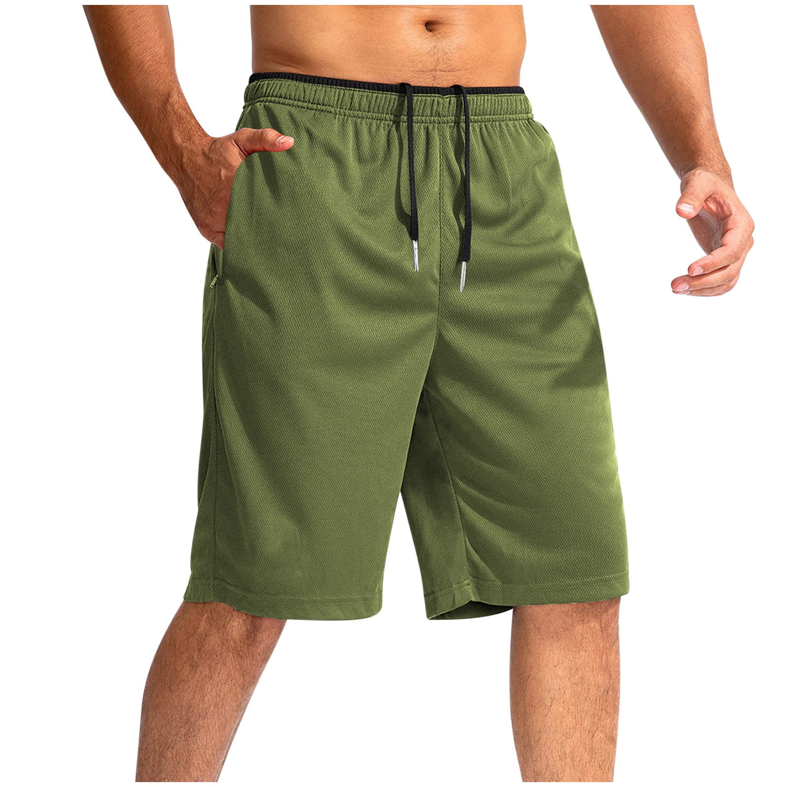 Athletic Works Men's Woven Rip Stop Shorts, 7