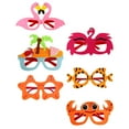 thumbnail image 4 of Raindrops 6pcs Hawaiian Glasses Summer Beach Theme Party Decoration Party Sunglasses Funny Hawaiian Glasses, 4 of 8