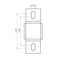 thumbnail image 2 of Addco Stabilizer Bar Mount And Link Bushing Kit 64-610-0W Stabilizer Bar Mount; 0.625 Inch; Midsection; With Brackets and Bushings; Set Of 2, 2 of 2