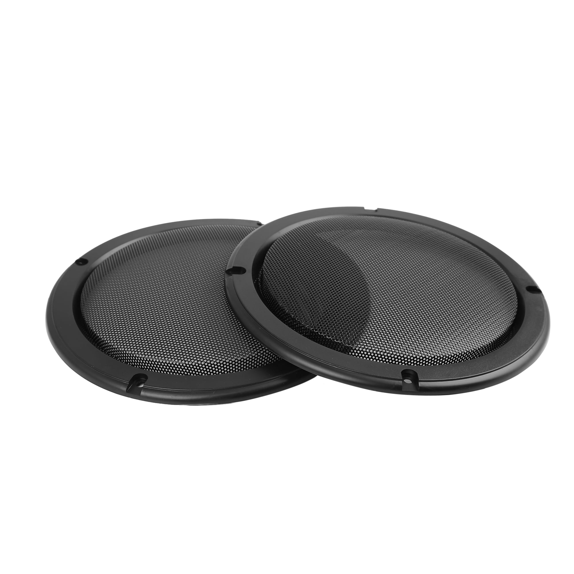 Unique Bargains 2pcs 6.5" Car Speakers Cover Mesh Woofer Subwoofer Grill Protector