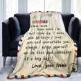 thumbnail image 4 of LHSHID Custom Blanket for Mom Personalized to My Mom from Daughter Son Letter Throw Blanket for Couch Bed Sofa Mothers Day Birthday Gifts 40"x50", 4 of 6
