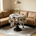 thumbnail image 5 of Round Tablecloth, Coffee Table Cover for Bedroom Living Room Decor, 5 of 6