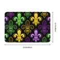 thumbnail image 3 of Disketp Mardi Gras1 Mat For Front Door Outside - Doormat Outdoor Entrance - Welcome Mats Outdoor,Outside Entry And Outdoor Entrance 16''X24'', 3 of 9