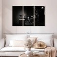 thumbnail image 2 of Elephant Stock Dark Musical Instruments Wall Art - Horizontal Multi Panel Canvas - Living Room Wall Decor - Music Multi Panel - Black And Gray Decor - 45" x 28", 2 of 4