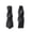 MAT BLACK, variant on Aria Home Adele Curvy Tall Ceramic Taper Candle Holders Modern Home Decor Set of 2, Red