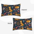 thumbnail image 4 of Binfone Colorful Fox Standard Size Pillowcase, Long Staple Pure Cotton Envelope Closure Pillow Cover,16"x24", 4 of 9