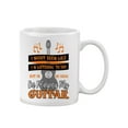 thumbnail image 2 of Playing Guitar In My Head Mug - SPIdeals Designs,, 2 of 4