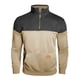 thumbnail image 4 of Sudadera sin capucha para hombre, informal, a la moda, con retazos, color liso, con cremallera, manga larga y bolsillo, de poliéster, 4 of 7