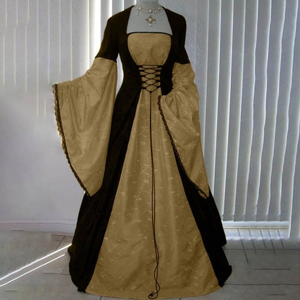 medieval lace dress