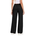 thumbnail image 3 of longantii Wide Leg Sweatpants Women Low Rise Baggy Sweatpants Y2K Drawstring Cotton Lounge Pants Womens Fall Fashion 2026, 3 of 7