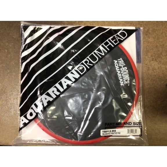 Aquarian - TBP12-BG - 12" Tru-Bounce Practice Pad (Pad Only)