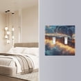 thumbnail image 5 of Dailycode Light Switch Plate Covers 2 Gang Wall Plate Plastics Outlet Covers for Kitchen Home Office Decor Majestic Train in Clouds, 5 of 8