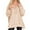Beige, variant on gakvbuo Pullover Sweaters For Women With Button Henley Neck Long Sleeve Button Up Sweaters Crewneck Fall Oversized Slit Side Pullover Sweatshirts