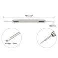thumbnail image 3 of Uxcell 23mm Watch Band Pins Replacements, 1.5mm Dia, 8PCS, with Spring Bar Tool, 3 of 5