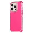 thumbnail image 2 of For iPhone 16 Pro Case Corners Impact Protection PC+TPU Clear Phone Cover - Rose, 2 of 5