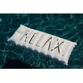 thumbnail image 3 of Rae Dunn Deluxe Lounger Float by CocoNut Float Relax Theme - Adult Size Multi-Purpose Inflatable Drifter & Lounger - Versatile Ride-On Raft for Summer & Swim Parties, 3 of 8