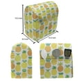 thumbnail image 5 of Pineapple Lounger Chair Bag, Fresh and Hawaiian Fruits in Shapes Organic Garden in Summer Season, High Capacity Storage with Handle Container, Lounger Size, Multicolor, by Ambesonne, 5 of 5