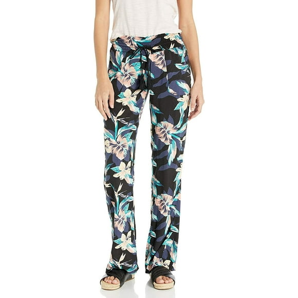 Roxy Oceanside Pantalon Imprimé Anthracite Tropical ( S )