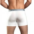 thumbnail image 2 of Obviously Men's Core Classic 3 Inch Boxer Brief (White, X-Large), 2 of 2