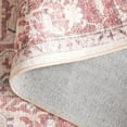 thumbnail image 5 of SAFAVIEH Arizona Alaia Medallion Polyester Area Rug, Rust/Beige, 6' x 6' Round, 5 of 7