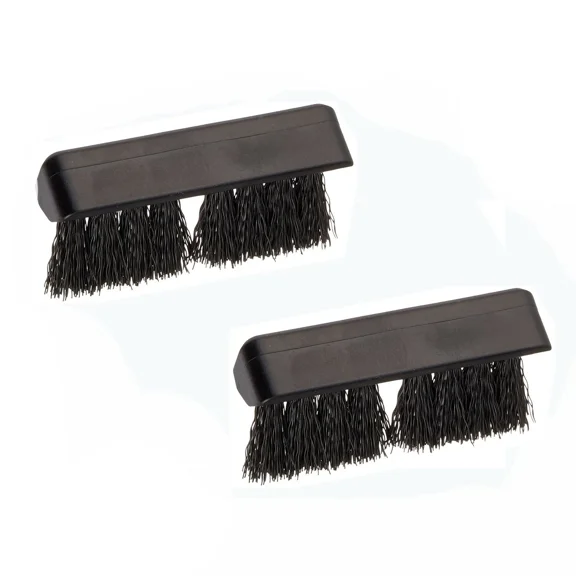 Replacement Part For Oreck Commercial 75766-04 Replacement Edge Brush, Fits All U2000 Series Upright, Black 2PK