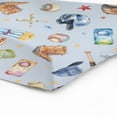 thumbnail image 2 of American Baseball Changing Pad Cover for Baby Girl Boy Patriotic Baseball Stars Diaper Change Table Sheets Sport Lovers Gift Soft Stretchy Fitted Changing Pad Mat Sheets 32"x16", 2 of 6