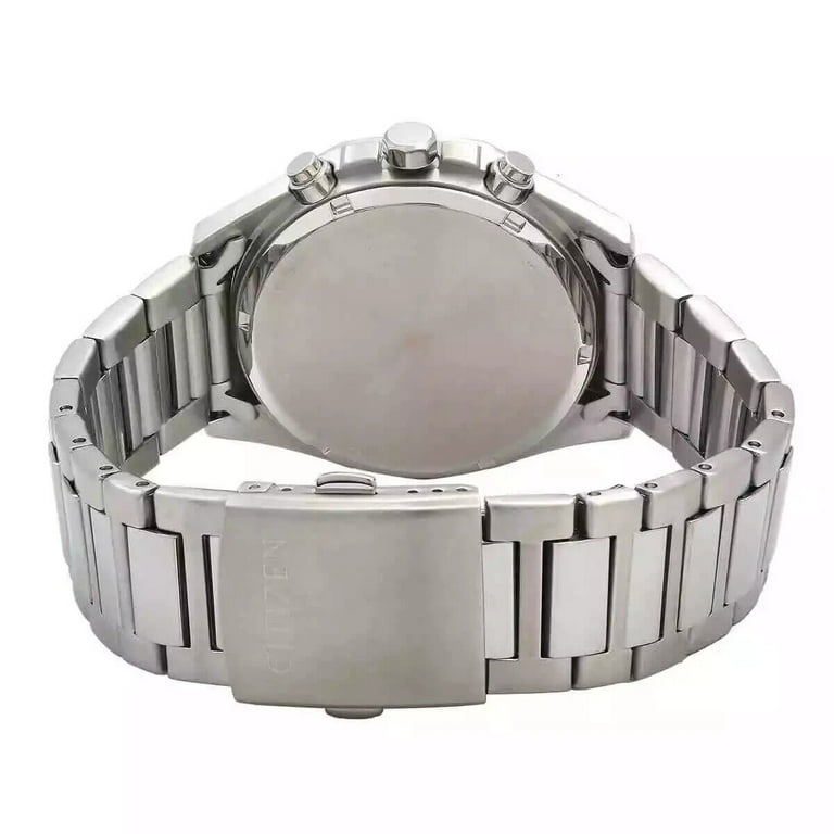 Citizen Eco-Drive Chronograph White Dial Men's Watch CA4590