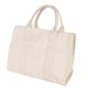 thumbnail image 2 of Bolso de mano para mujer, de lona, de un solo hombro, informal, para la escuela, con cremallera, correa ajustable, color beige, talla M, 2 of 15