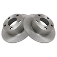 thumbnail image 2 of TRQ Rear Brake Rotors Set Solid Fits Select 1992-1994 Audi 100 100 Quattro 1995-2004 A6 1995-1997 A6 Quattro 1998-2005 Volkswagen Passat, 2 of 4