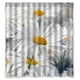 thumbnail image 1 of ABPHQTO Cortina de ducha de mar con flores de margaritas blancas puras Cortina de ducha impermeable 150x180 cm, 1 of 2