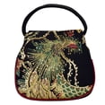 thumbnail image 1 of Women Sequins Ethnic Wind Canvas Embroidery Portable Diagonal Package, 1 of 9