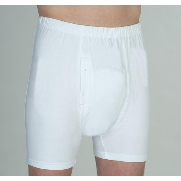 6Pack Wearever Men's Incontinence Boxer Briefs Washable Reusable