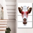 thumbnail image 1 of Design Art - Cow with Red Heart Glasses, 1 of 3