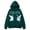 Dark Green_#01, variant on Men's Graphic Zip Up Hoodies Streetwear Jacket Letter Print Long Sleeve Sweatshirt with Pocket,Royal Blue L