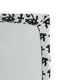thumbnail image 2 of Ambesonne Egyptian Fitted Sheet, Hieroglyphic Pattern, Twin Size, Black and White, 2 of 2