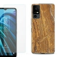 thumbnail image 1 of OneToughShield ® for TCL 40 XE 5G Shockproof Fashion Phone Case, with Tempered Glass Screen Protector - Marble / Earth, 1 of 2