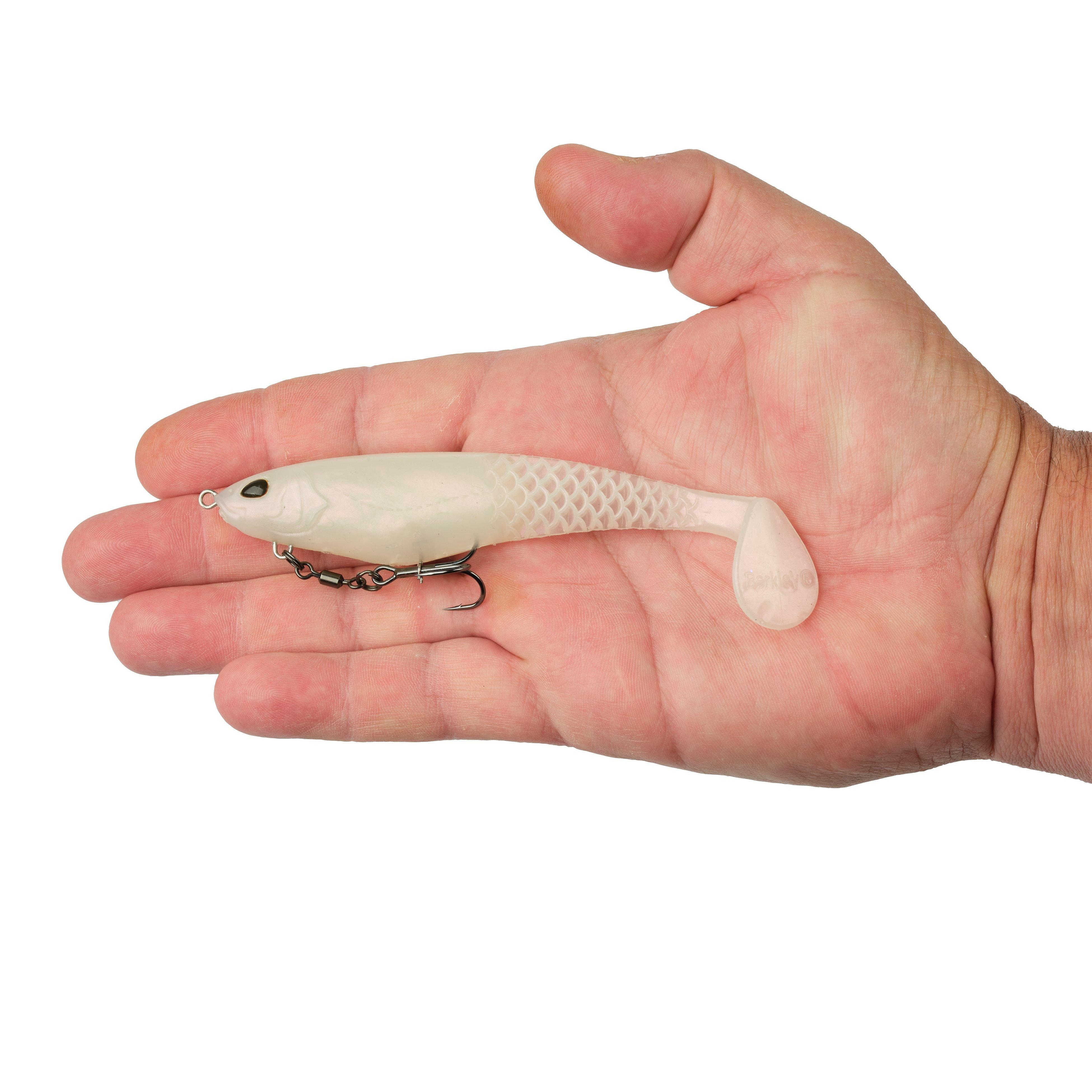 Berkley PowerBait® CullShad, 5 in, Albino