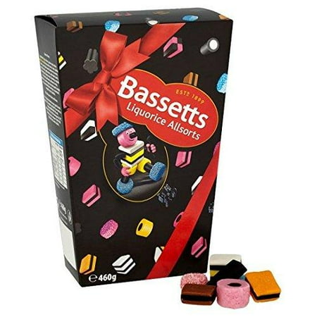 allsorts liquorice bassetts 460g 400g