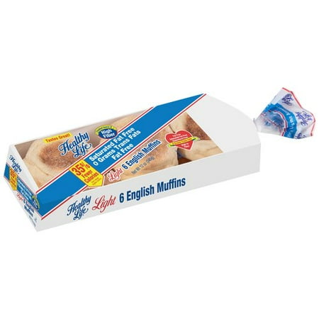 Healthy Life English Muffins Light, 12 oz