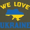 thumbnail image 3 of CafePress - We Love Ukraine T Shirt - Men's Classic Graphic Cotton T-Shirt, 3 of 4